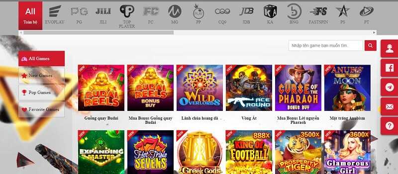 Kho game nổ hũ đồ sộ nhà Hi678