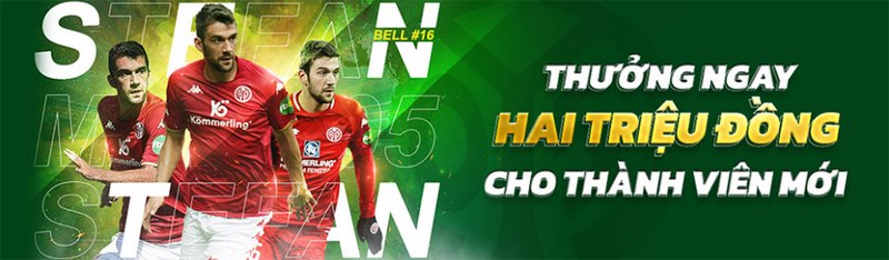 Khuyến mãi 100% tiền nạp lần đầu cho thành viên mới tham gia