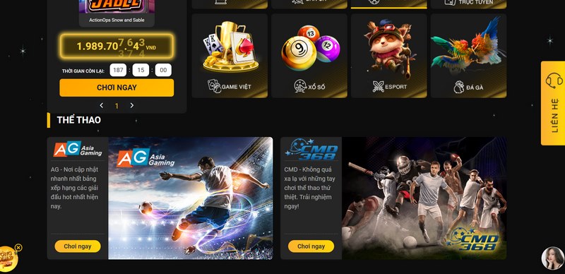 Tham gia cược thể thao đặc biệt hấp dẫn, tỷ lệ kèo được cập nhật sớm 