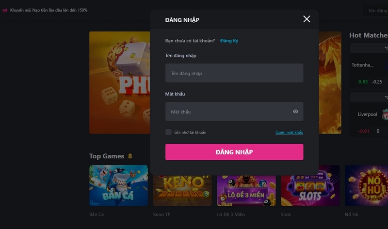 Đăng ký tài khoản không hề làm lộ thông tin cá nhân của người chơi
