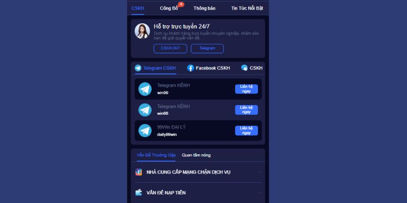 Đội ngũ nhân viên CSKH rất nhiệt tình, chu đáo